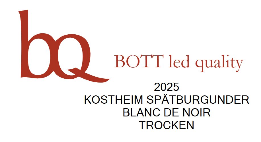 2025 Kostheim Blanc de Noir Trocken